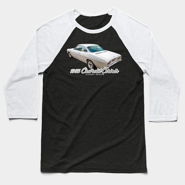 1965 Chevrolet Corvair Monza Coupe Baseball T-Shirt by Gestalt Imagery